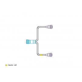 Cablaggio fanale posteriore con sovrastampaggio dritto 16V